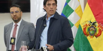 El ministro de Obras Públicas, Mauricio Zamora. Foto: APG