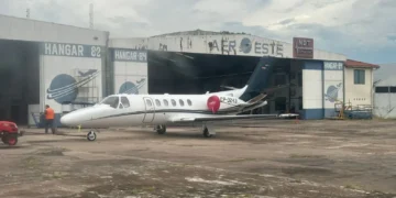 Aeronave antes del siniestro. Foto: RRSS