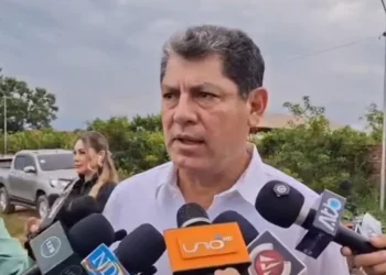El candidato a la Gobernación del Beni Jesús Egüez. Foto: Captura
