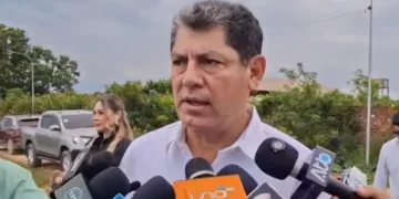 El candidato a la Gobernación del Beni Jesús Egüez. Foto: Captura
