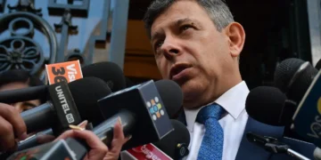 El presidente de la Cámara de Senadores, Diego Ávila. Foto: APG