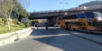 Se levanta el bloqueo en la avenida Montes. Foto: RRSS