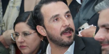 El gobernador electo de Santa Cruz, Juan Pablo Velasco.
Foto: APG
