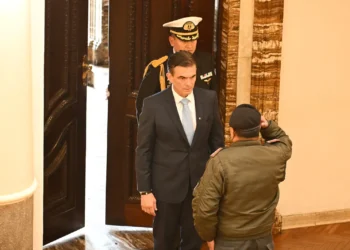 El presidente Rodrigo Paz se reúne con el Alto Mando Militar. Foto: Oficina del Presidente.