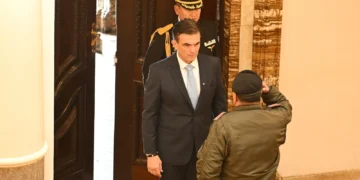 El presidente Rodrigo Paz se reúne con el Alto Mando Militar. Foto: Oficina del Presidente.