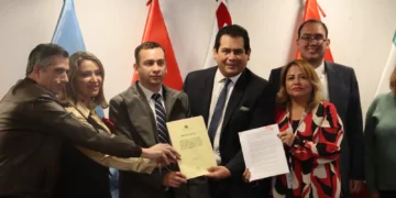 Romer Saucedo en la Cámara de Diputados. Foto: Cámara de Diputados