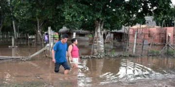 Las lluvias causaron inundaciones en varias regiones del país. FOTO: Archivo