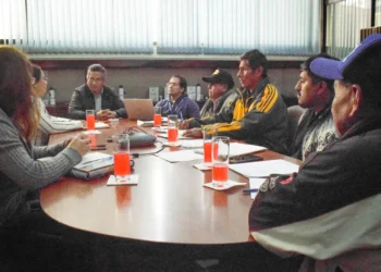 Reunión estratégica en Yucumo. Foto: Emapa