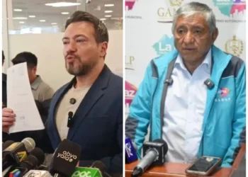 El diputado Alejandro Reyes envió una solicitud para solicitar el arraigo del alcalde de La Paz, Iván Arias. FOTO: RRSS