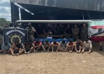FUerzas especiales capturaron a 10 personas vinculadas a Sebastián Marset, entre ellos, cinco bolivianos.
Foto: RRSS
