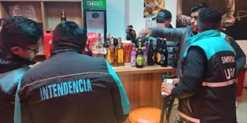 Encontraron bebidas alcohólicas sin registro/AMUN