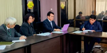 Reunión entre la Agencia de Cooperación Internacional del Japón (JICA) y el Gobierno nacional. Foto: Ministerio de Obras Públicas