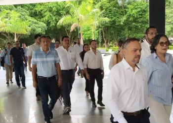 La comisión del alcalde electo de Santa Cruz al inicio de la transición/Captura de pantalla
