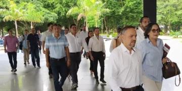 La comisión del alcalde electo de Santa Cruz al inicio de la transición/Captura de pantalla