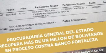Publicación de la Procuraduría General del Estado  sobre el proceso contra el Banco Fortaleza