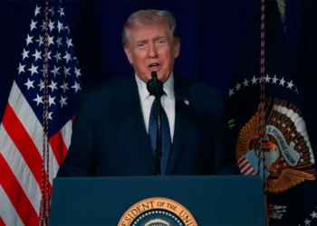 Donald Trump en una rueda de prensa. Foto: Archivo