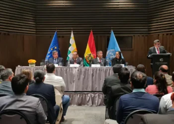 El acto de presentación de la cartilla. Foto: UIF