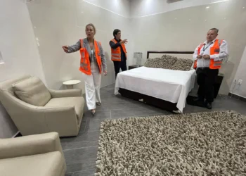 Ambientes de la terminal presidencial. Foto: Miniesterio de Obras Públicas