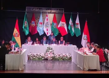 Sesión en Tarija: Foto: RRSS