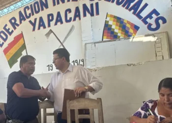 La reunión entre interculturales de Yapacaní y Emapa