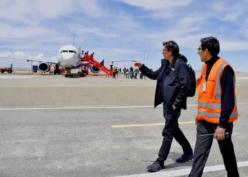 El ministro Zamora se refirió a la situación contractual de BoA. Foto: Ministerio de Obras Públicas