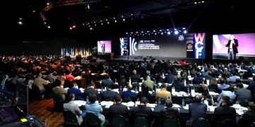El WCF Americas Summit 2026, un evento internacional que inició el 20 de mayo en Santa Cruz. (Foto: Cainco)