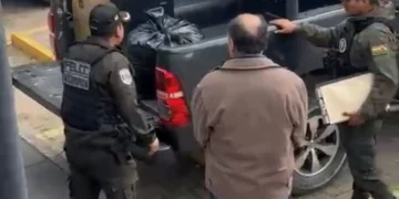 Un exfuncionario de la Alcaldía de Santa Cruz fue aprehendido. FOTO: GAMSC