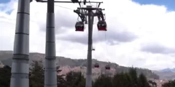 Las líneas Roja y Morada suspenden servicio por amenazas de movilizados. FOTO: Mi Teleférico