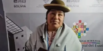 Virginia Ugarte, presidenta de Derechos Humanos de El Alto. FOTO: APDHEA