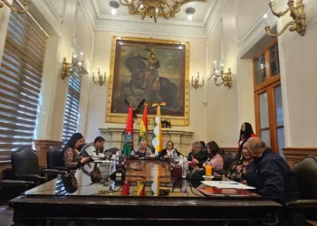 Concejales de Innovación Humana ausentes en la sesión. FOTO: Concejo Municipal de La Paz