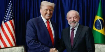 Trump y Lula en su último encuentro /RRSSLula