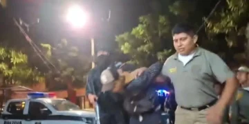 Uno de los aprehendidos por la Policía/ Captura de pantalla
