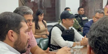 El presidente del TSJ, Romer Saucedo. Foto: RRSS