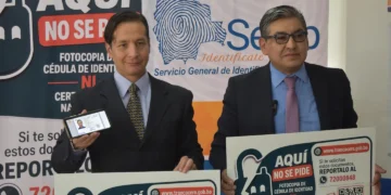 El Segip presentó la cédula de identidad digital. FOTO: SEGIP
