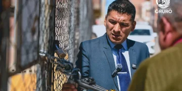 El alcalde de Oruro, Iván Quispe, abrió varios espacios recreacionales. FOTO: GAMO