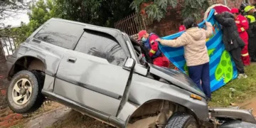 La víctima quedó atrapada entre los fierros/RRSS