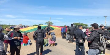 El cierre de algunas vías en Santa Cruz será por 48 horas/Taxinoticias