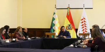 Reunión de bancadas en la Vicepresidencia. Foto: Vicepresidencia