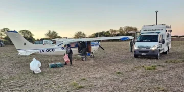 La avioneta interceptada/GA