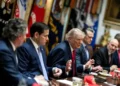 Trump se reunió con sus colaboradores/Casa Blanca