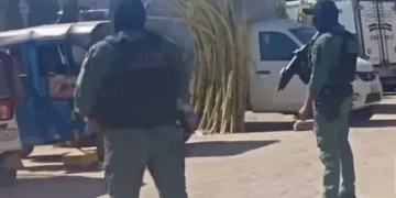 La Policía se movilizó al lugar del atraco/Captura de pantalla