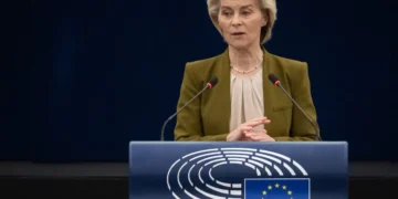 La presidenta de la Comisión Europea, Ursula von der Leyen/AFP