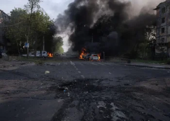 Los bombardeos fueron en varias zonas de Kiev/AFP