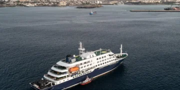 El crucero con el brote de hantavirus zarpó de Cabo Verde rumbo a Canarias/AFP