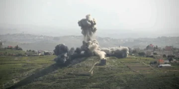 Israel bombardeó varias zonas en Líbano/AFP