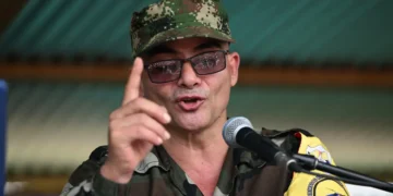 El máximo comandante de la disidencia del EP, alias Iván Mordisco/AFP