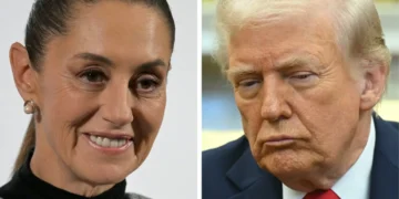 Sheinbaum y Trump buscan reactivar el TLC/AFP