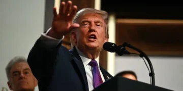 Trump volvió a referirse al conflicto con Irán/AFP