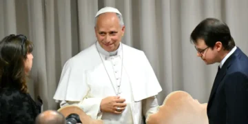 El papa León XIV/AFP
