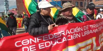 Marcha del magisterio urbano